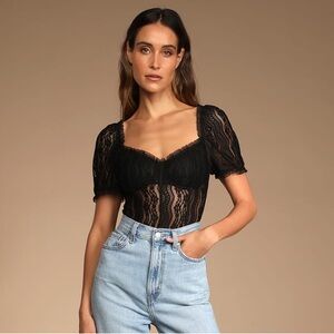 Lulu’s Lace Bodysuit